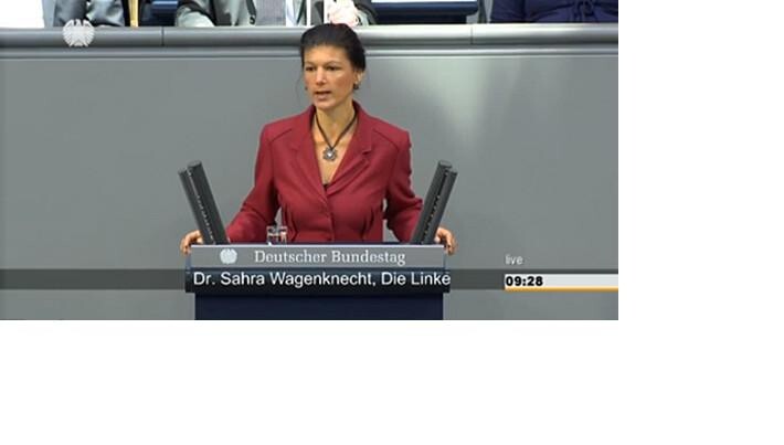 Сара Вагенкнехт вновь жжёт правдой Меркель