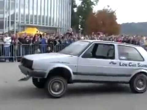 VW golf II с гидроподвеской 