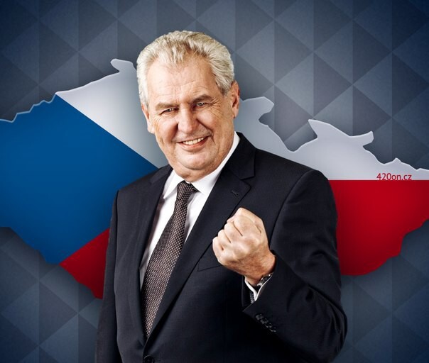 Президент Чехии Милош Земан послал пиндоского посла:)