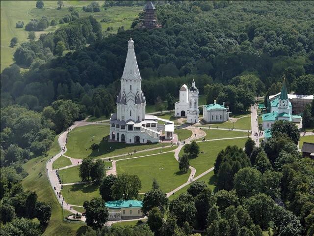 Музей-заповедник Коломенское в Москве 