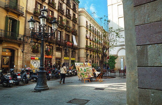 Достопримечательности Барселоны - квартал Борн