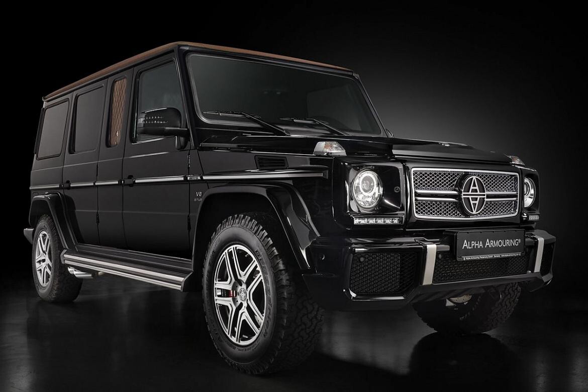 Бронированный лимузин Mercedes-Benz G63 AMG