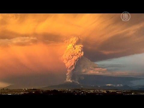 В Чили проснулся вулкан, &quot;спавший&quot; четыре десятилетия