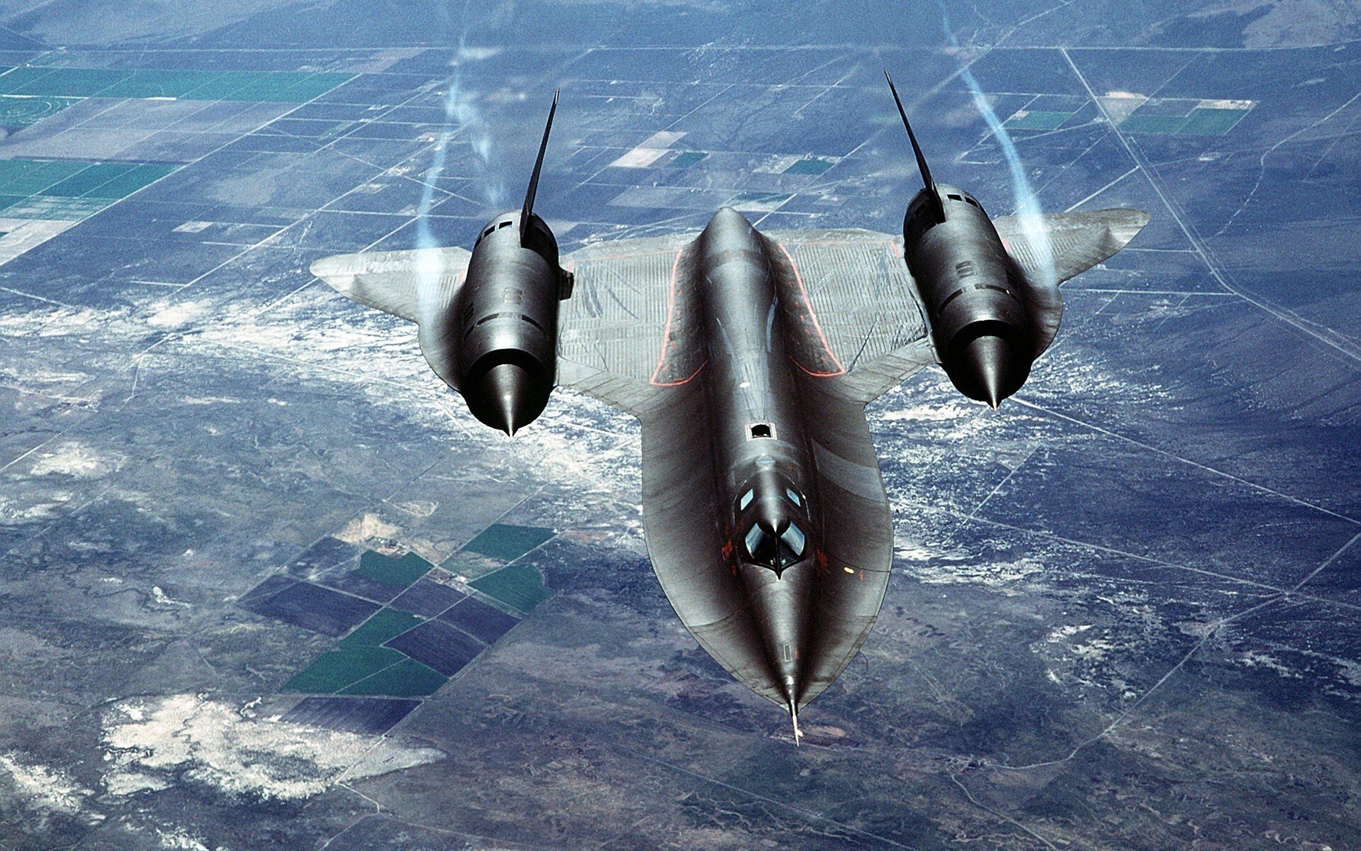  	 Самолет разведчик SR-71