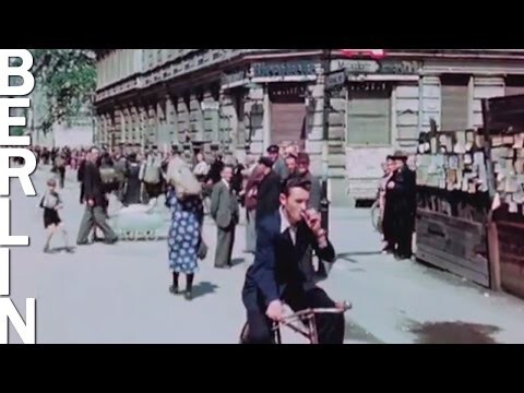 Берлин 1945, цветные съёмки, HD 1080p