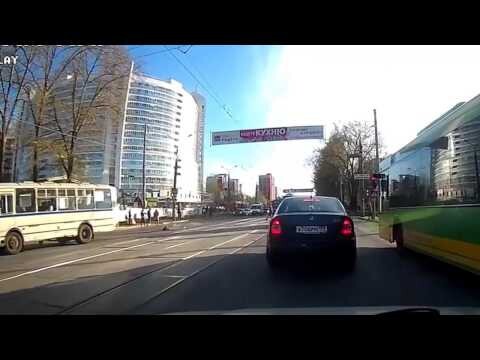 Авария с пешеходом в Перми
