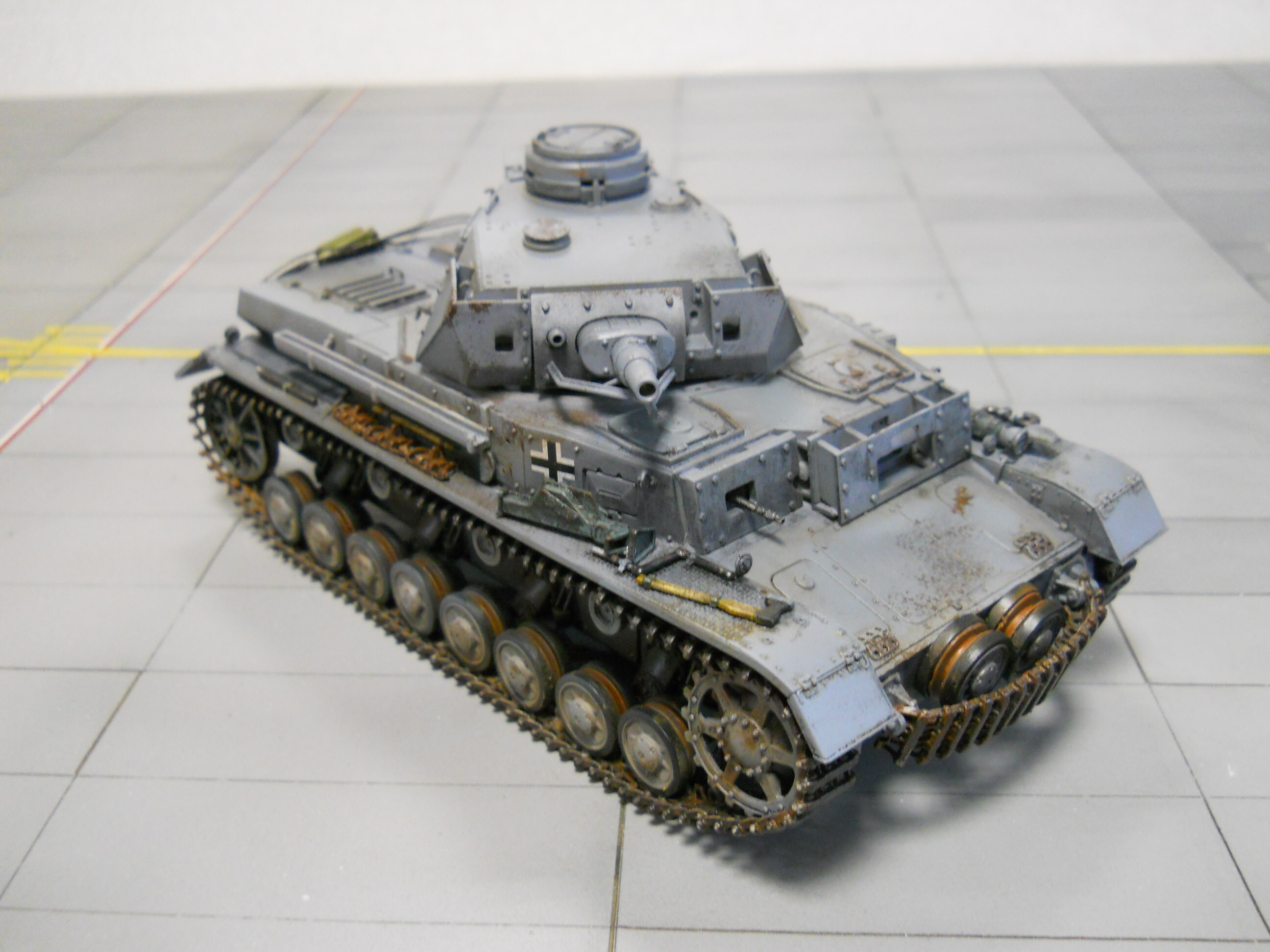 Модель танка Pz.Kpfw.IV Ausf.E &#039;Vorpanzer&#039; 