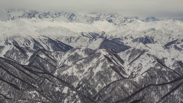 Потрясающие воображение съёмки горной Абхазии с вертолета