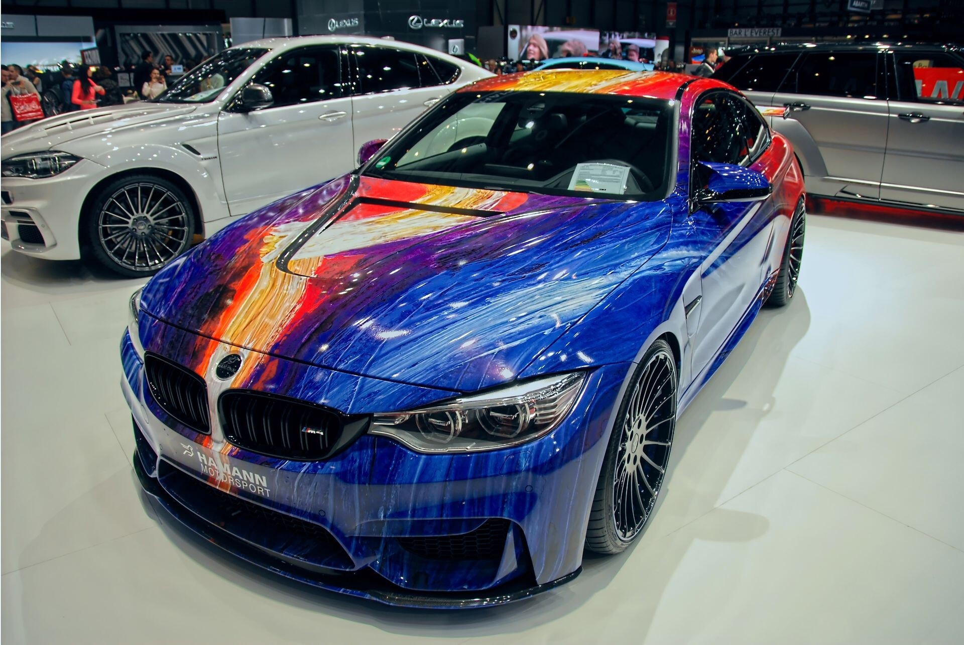 Дизайнер разукрасил BMW M4 от Hamann