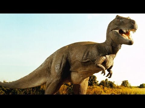 Розыгрыш с динозавром