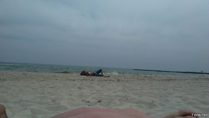 Сегодня, на пляже в Одессе