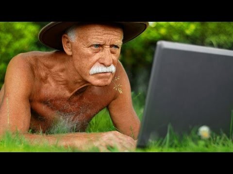 Старшее поколение осваивает компьютер