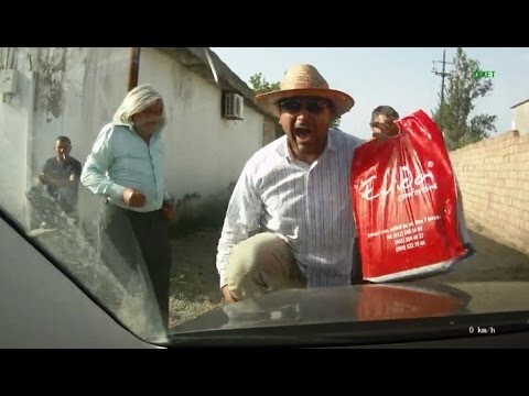 Колоритный Цирк в Баку - дорожная подстава