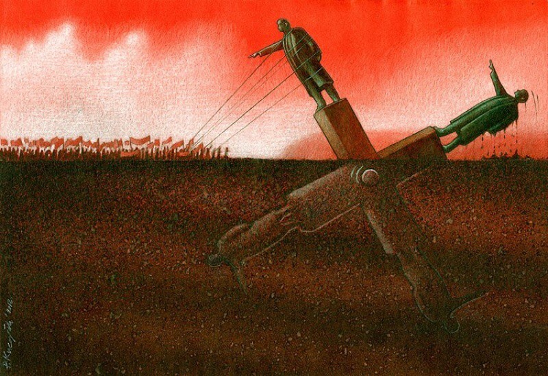 Потрясающе злободневные картины Pawel Kuczynski