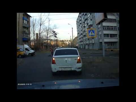 Сбил парня на переходе