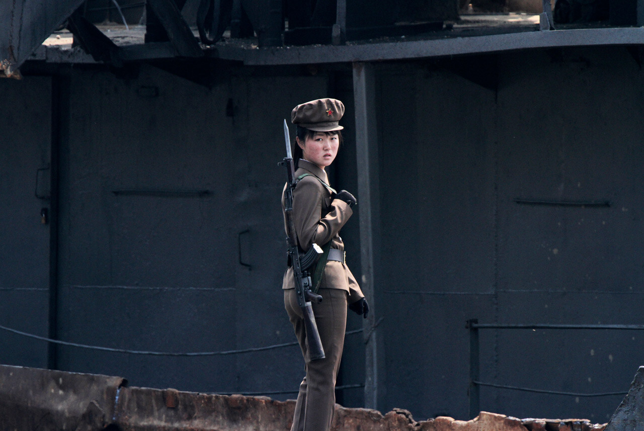 Работающие женщины Северной Кореи