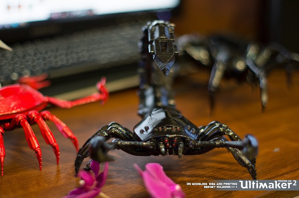 3D-мейкер из Ямала создаёт на 3D-принтере роботов