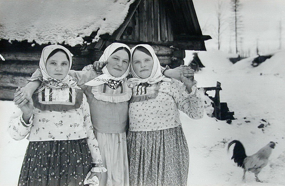 25 редких фотографий русской деревни, снятых немецким солдатом 