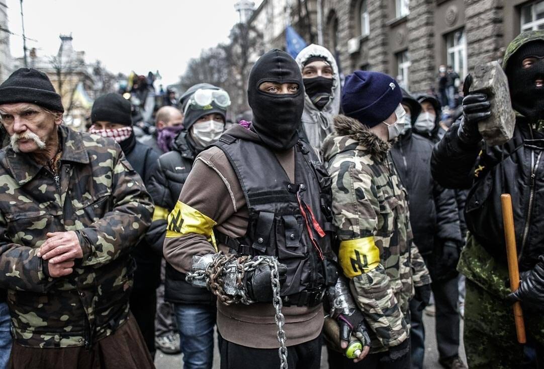 &quot;Правый сектор&quot; против Порошенко большой митинг во Львове 