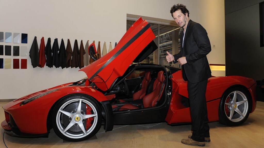 Киану Ривз побывал в штаб-квартире компании Ferrari