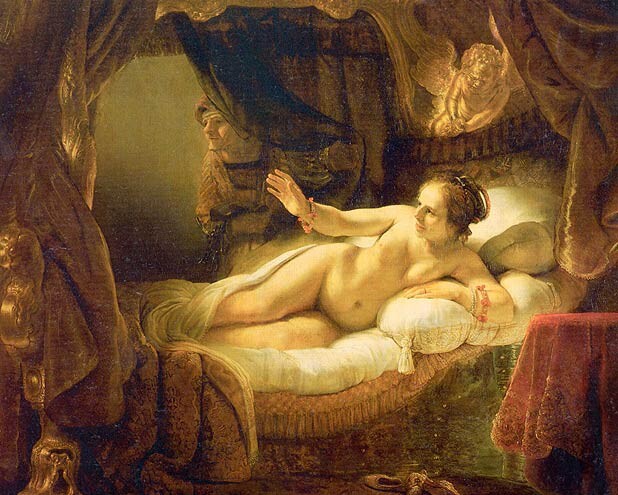 &quot;Даная&quot; Рембрандта: история картины и интересные факты ее создания 