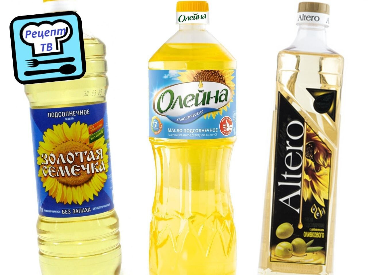 Как выбрать подсолнечное масло? Олейна, Золотая семечка, Altero и др.