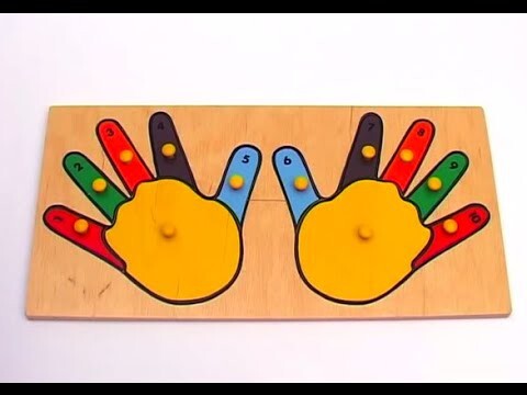 Развивающее видео: учим названия фруктов и песенку про пальчики. 
