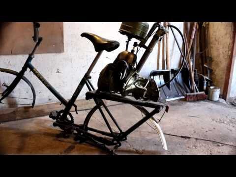 Как я строил велосипед с мотором от бензопилы дружба. 