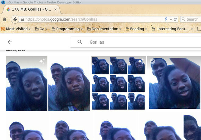 Google разжигает: Приложение «Google Фото» принимает негров за горилл