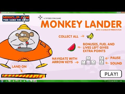 &quot;Игра для самых маленьких&quot; Monkey Lander 