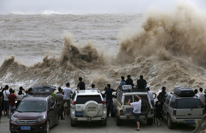 Тайфун Чан-хом в Китае