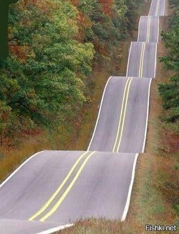 Я бы на этой дороге издавал звуки наподобие  Виииииууу