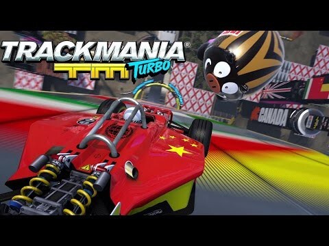 Trackmania Turbo! Геймплей! Русские субтитры!