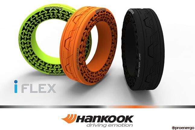 Уникальные «безвоздушные» покрышки от «Hankook»