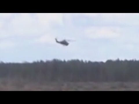 Крушение вертолета Ми-28Н на «Авиадартсе» под Рязанью попало на видео