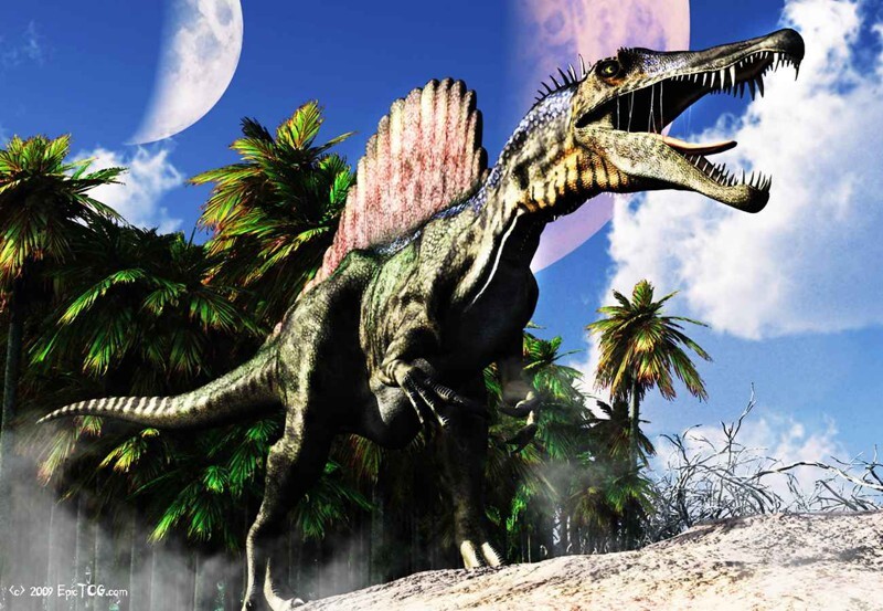 Спинозавр – самый крупный сухопутный хищник