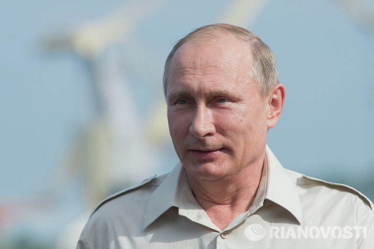 Путин о реакции Порошенко на его визит в Крым