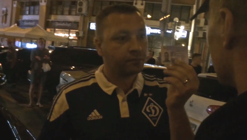 Пьяный немецкий дипломат разъезжает по Киеву и давит новую полицию!