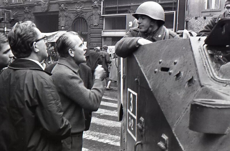 Фотографии Праги 1968 года