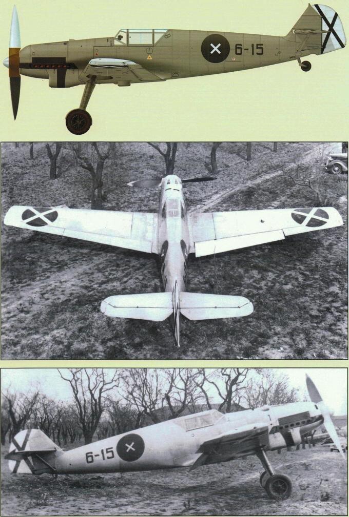 Первый трофейный Messerschmitt Me 109