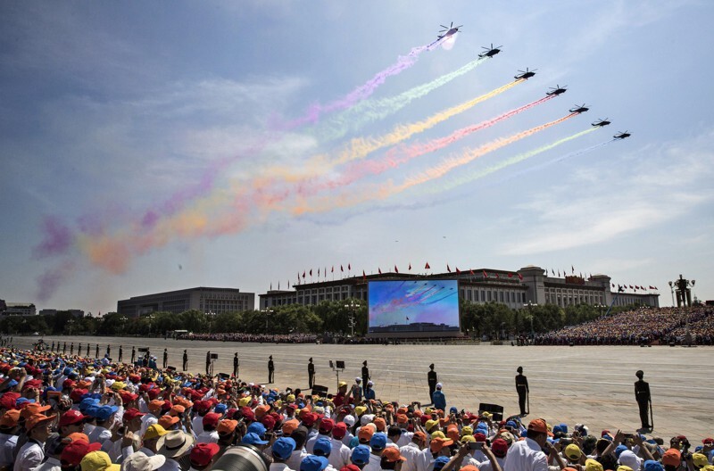Потрясающие фотографии празднования 70-летия Победы в Пекине