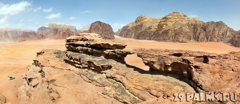 Чудеса света. Иордания. Пустыня Вади Рам (Wadi Rum).