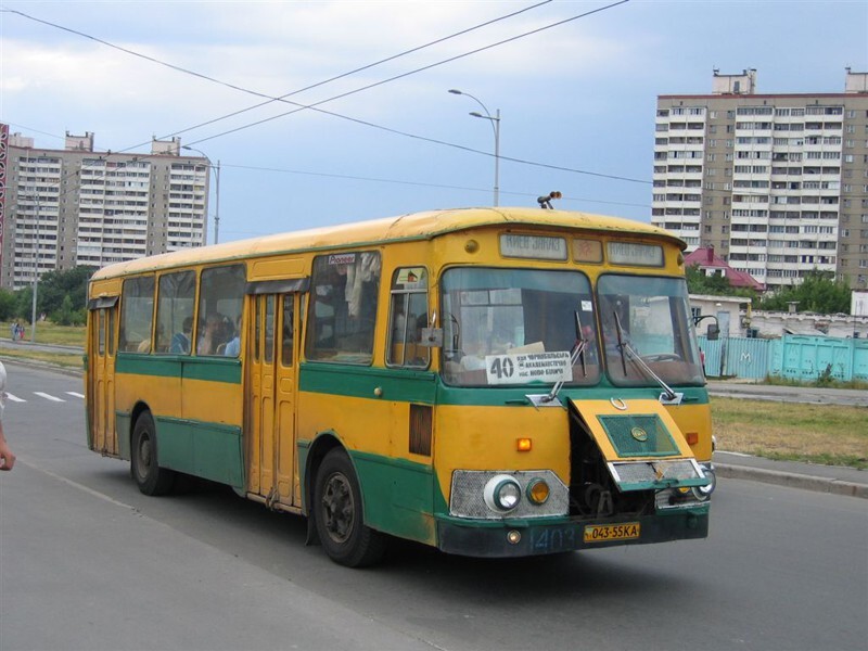 Эволюция муниципального транспорта города Киева