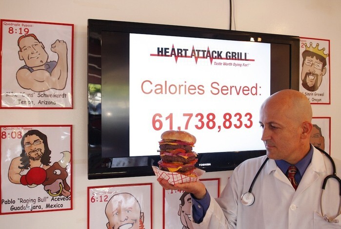 «Сердечный приступ» — самый вредный в мире ресторан