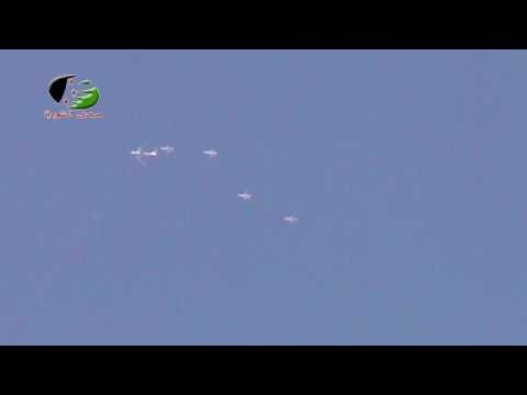 Российские бомбардировщики в небе Сирии