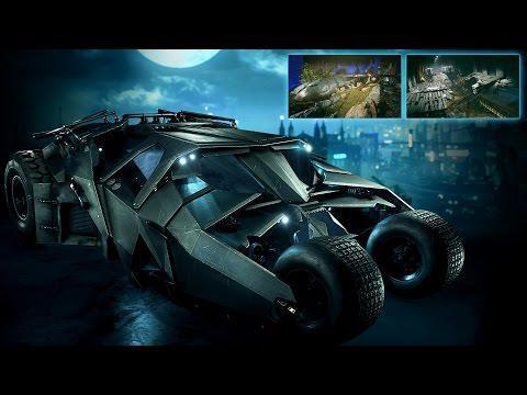 Batman Arkham Knight Tumbler Batmobile DLC! Трейлер!