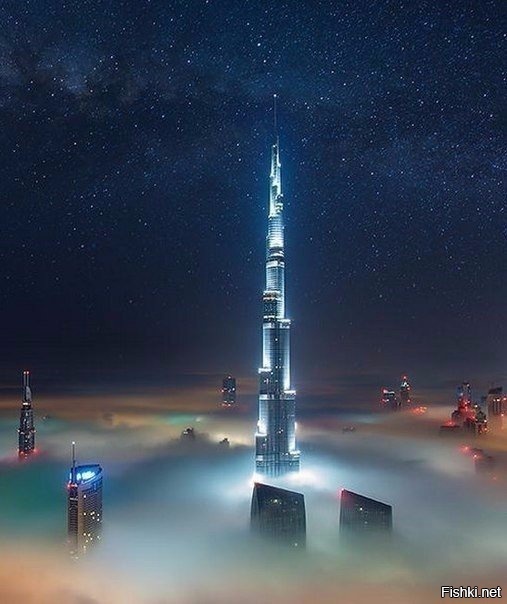 Ночь в Дубае