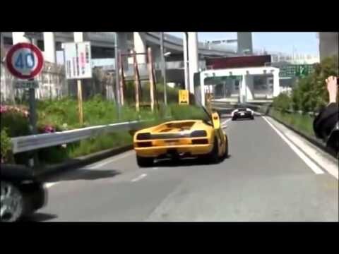 Lamborghini crash compilation 