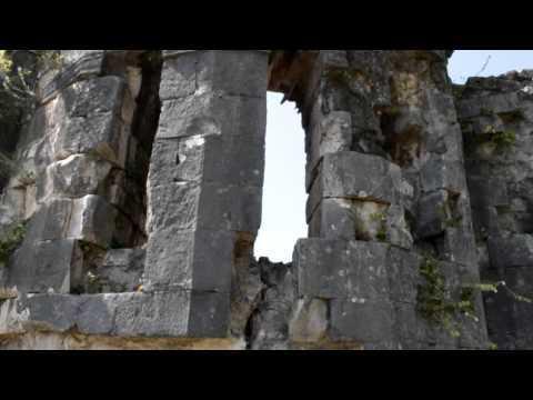 Места Абхазии! Руины храма 19 века