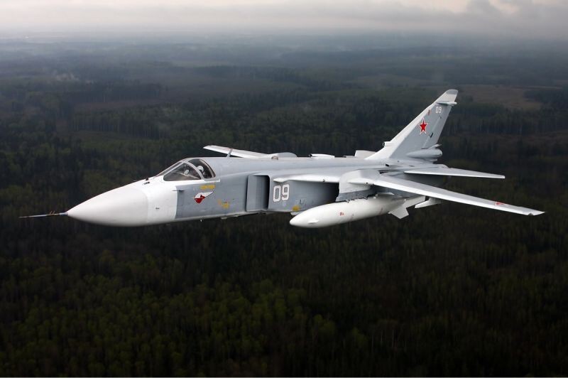 Служба и боевое применение фронтового бомбардировщика Су-24. Часть 2-я